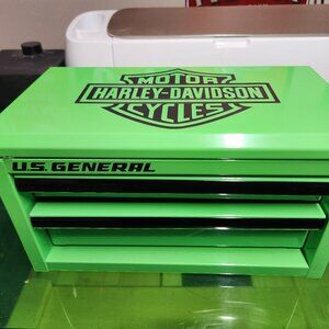 US General Green Mini Toolbox Laser